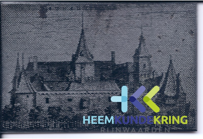 stempel voor de winkel van Wim Mulder